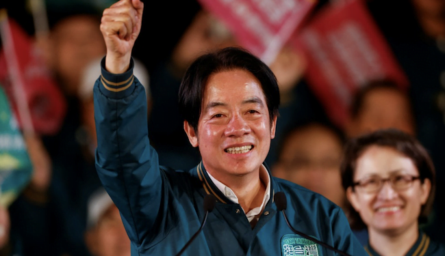 Vicepresidente taiwanés gana elecciones presidenciales