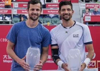 Tenista salvadoreño Marcelo Arévalo y el croata Mate Pavic conquistan el Hong Kong Open en dobles
