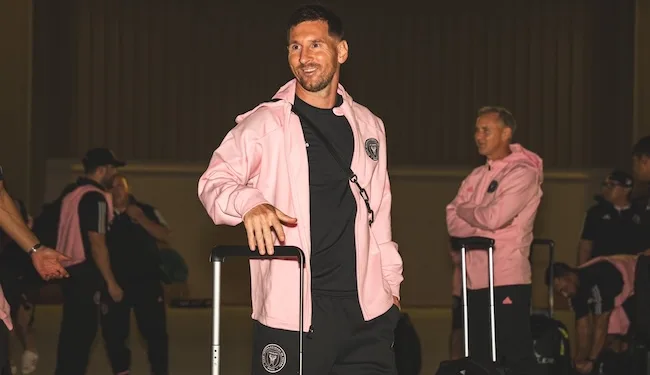 El Inter Miami con Messi a la cabeza llegó a El Salvador