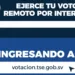 Tribunal Electoral salvadoreño registra al menos 220 mil votos por internet