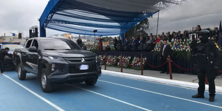 EEUU dona a Guatemala 19 vehículos para el combate al narcotráfico