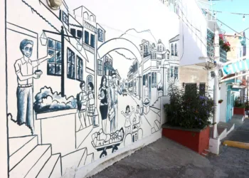 Artistas hondureños crean una galería a cielo abierto en Tegucigalpa