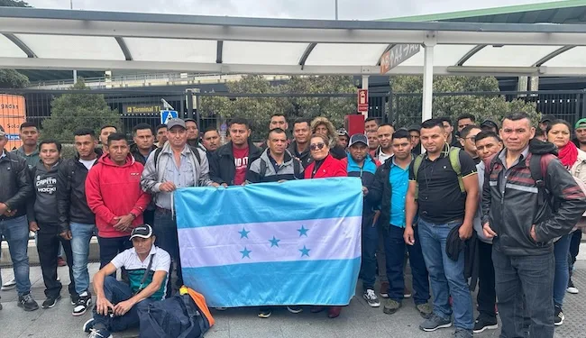 Honduras envía trabajadores temporales a España