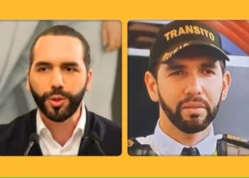 “Doble” de Bukele ordena el tránsito en las calles de Costa Rica