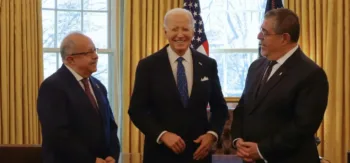 Presidente de Guatemala también se reunió con Joe Biden en Washington