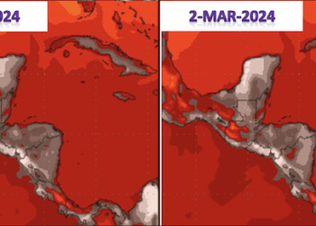 La ola de calor supera los 40 grados en partes de Centroamérica