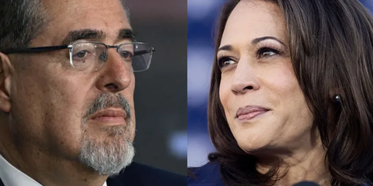 Presidente guatemalteco se alista para su encuentro con vicepresidenta de EEUU