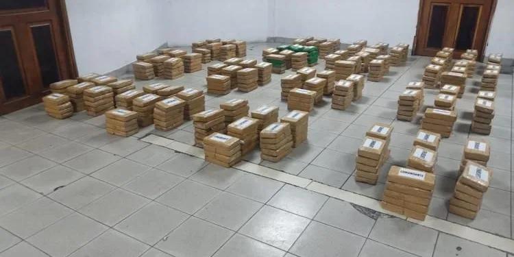 Decomisan en Panamá media tonelada de droga proveniente de Honduras