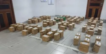Decomisan en Panamá media tonelada de droga proveniente de Honduras
