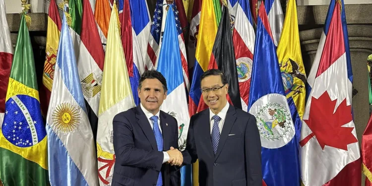 Taiwán reitera al alcalde de Guatemala voluntad de cooperación en proyectos