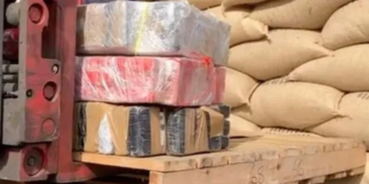 Incautan en España 419 kilos de cocaína enviados en sacos de café desde Costa Rica