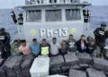 Decomisan $37 millones en droga y arrestan a 3 guatemaltecos y 6 ecuatorianos en El Salvador