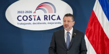 Rodrigo Chaves, presidente de Costa Rica.