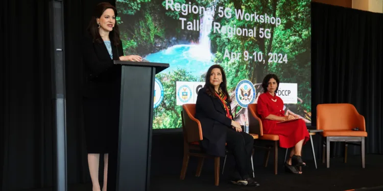 EEUU apoyará a Costa Rica en el despliegue de la 5G y la inteligencia artificial