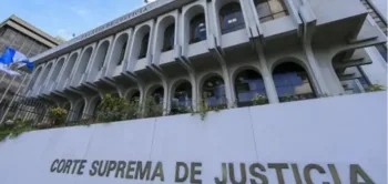 Corte Suprema de Justicia de Guatemala.