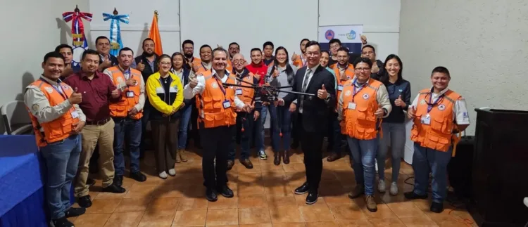 Taiwán ayuda a Guatemala a prevenir desastres con la ayuda de drones
