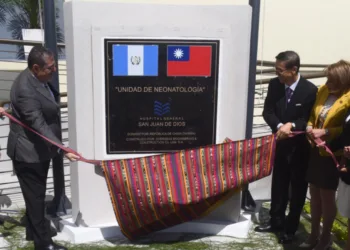 Taiwán dona edificio de neonatología al principal hospital público de Guatemala