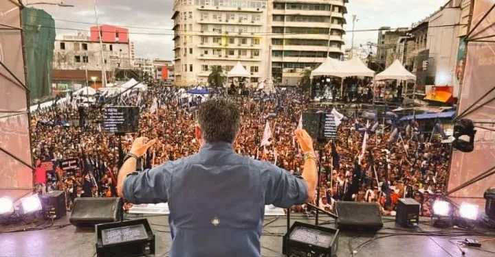 Candidato presidencial Lombana llama a los panameños a ahogar con votos a sus rivales