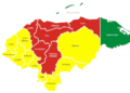 Gobierno de Honduras extiende la alerta roja