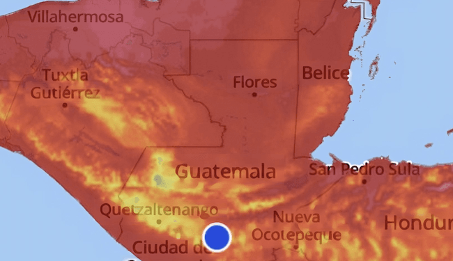 El calor obliga a la suspensión de clases en dos departamentos del oriente de Guatemala