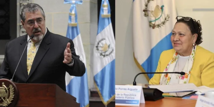 Presidente le responde a la fiscal y la disputa guatemalteca parece estar en un ring
