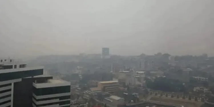 Calidad del aire en Tegucigalpa y Guatemala se mantiene en “muy mala”