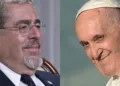 Presidente de Guatemala visitará al Papa Francisco durante gira por Europa