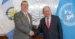 Presidente de Guatemala y secretario de la ONU hablan de democracia y combate a la corrupción