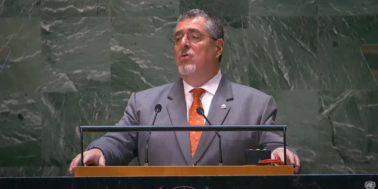 Presidente Arévalo insiste ante la ONU en el combate a la corrupción globalizada