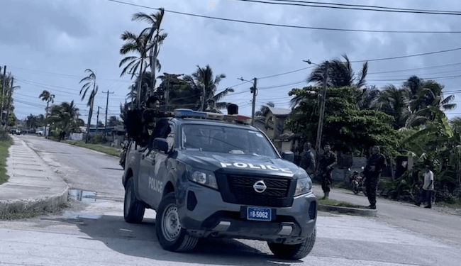 Policía beliceña declara estado de emergencia en zonas de alta criminalidad