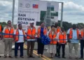 Inauguran en Belice la reconstrucción de San Estevan Road, carretera financiada por Taiwán