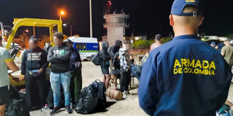 Colombia captura a cuatro nicaragüenses traficantes de personas