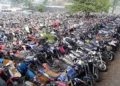 Miles de motocicletas inacautadas en Costa Rica permanecen abandonadas