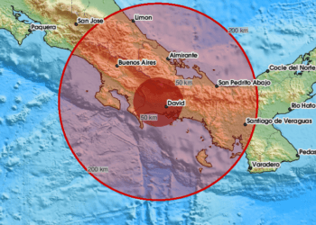 Sismo de 5.9 grados sacude Panamá y deja daños en la provincia de Chiriquí