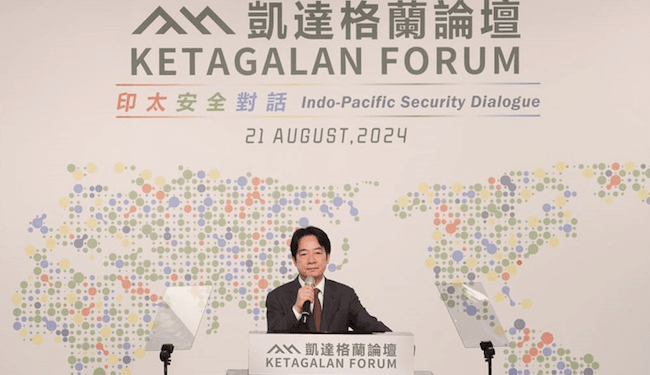 Presidente taiwanés advierte que las ambiciones autoritarias de China no se detendrán en Taiwán