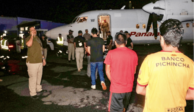 Panamá repatrió a más de 400 migrantes irregulares en el último mes