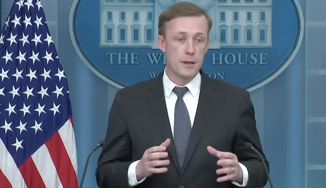 El asesor nacional de Seguridad de EEUU, Jake Sullivan, hizo el anuncio de la liberación de los presos políticos nicaragüenses.