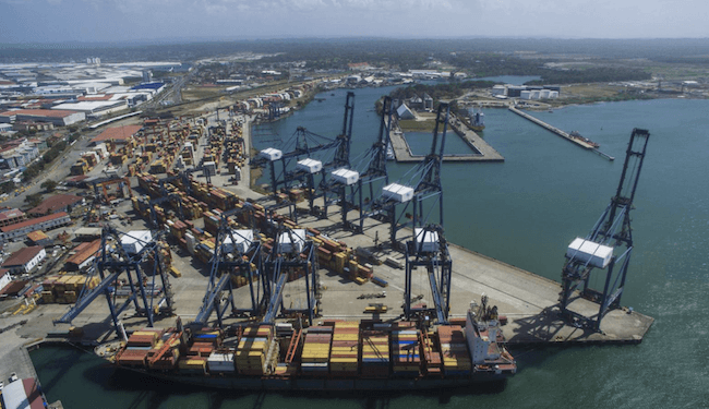 La carga movilizada en los puertos de Panamá creció 14 % en el primer semestre