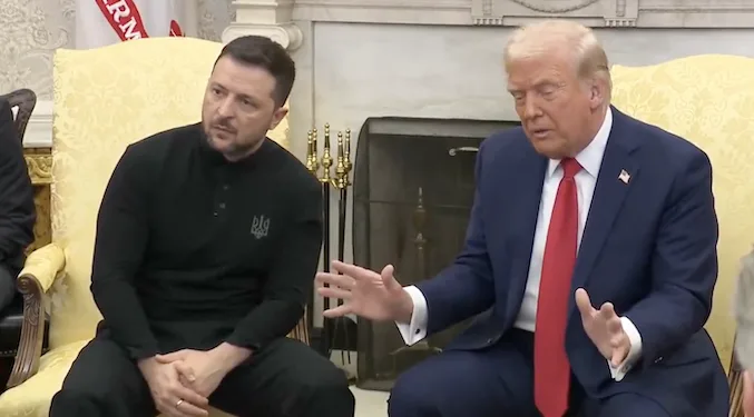 Voces alzadas y escenas de enojo en la Casa Blanca mientras Trump choca con Zelenski por el ‘acuerdo sobre minerales