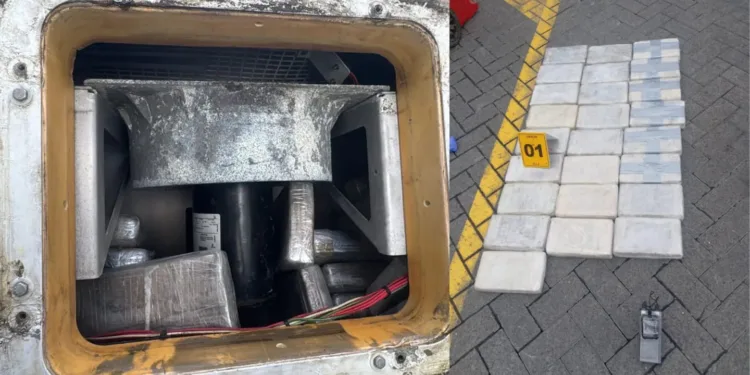 Autoridades de Costa Rica incautan nuevo cargamento de cocaína en puerto del Caribe y detienen a cuatro sospechosos