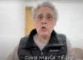 Dora Maria Téllez fue presa política de la dictadura Ortega-Murillo.