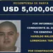 EE.UU. ofrece hasta $5 millones por captura de narcotraficante guatemalteco