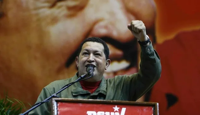 Hugo Chávez Frías.