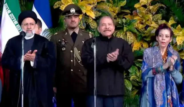 Irán anuncia planes para ampliar vínculos con la dictadura de Nicaragua