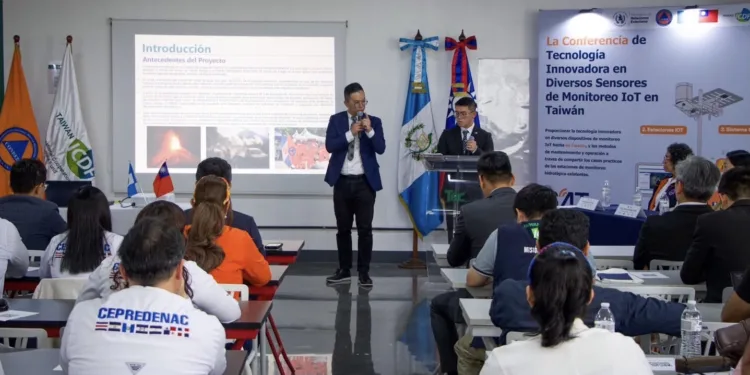 Taiwán capacita en Guatemala sobre el  uso de tecnología en la prevención de desastres