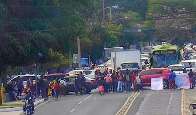 Protestas en Guatemala contra la implementación del seguro obligatorio para vehículos