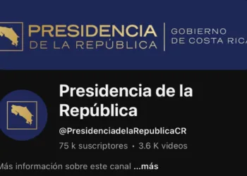 Confirman ataque cibernético a la cuenta de YouTube de la Presidencia de Costa Rica