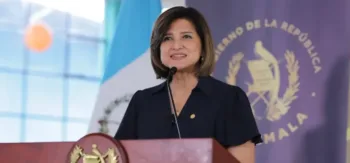 Karin Herrera, vicepresidenta de Guatemala.