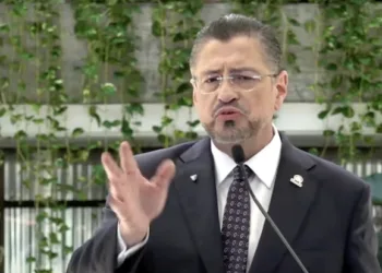 Rodrigo Chaves, presidente de Costa Rica.