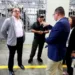 Ministro de Justicia y Paz de Costa Rica visita la megacárcel salvadoreña